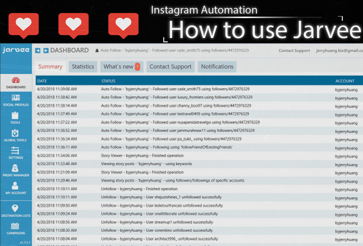 Jarvee – A Complete Guide To Instagram Automation